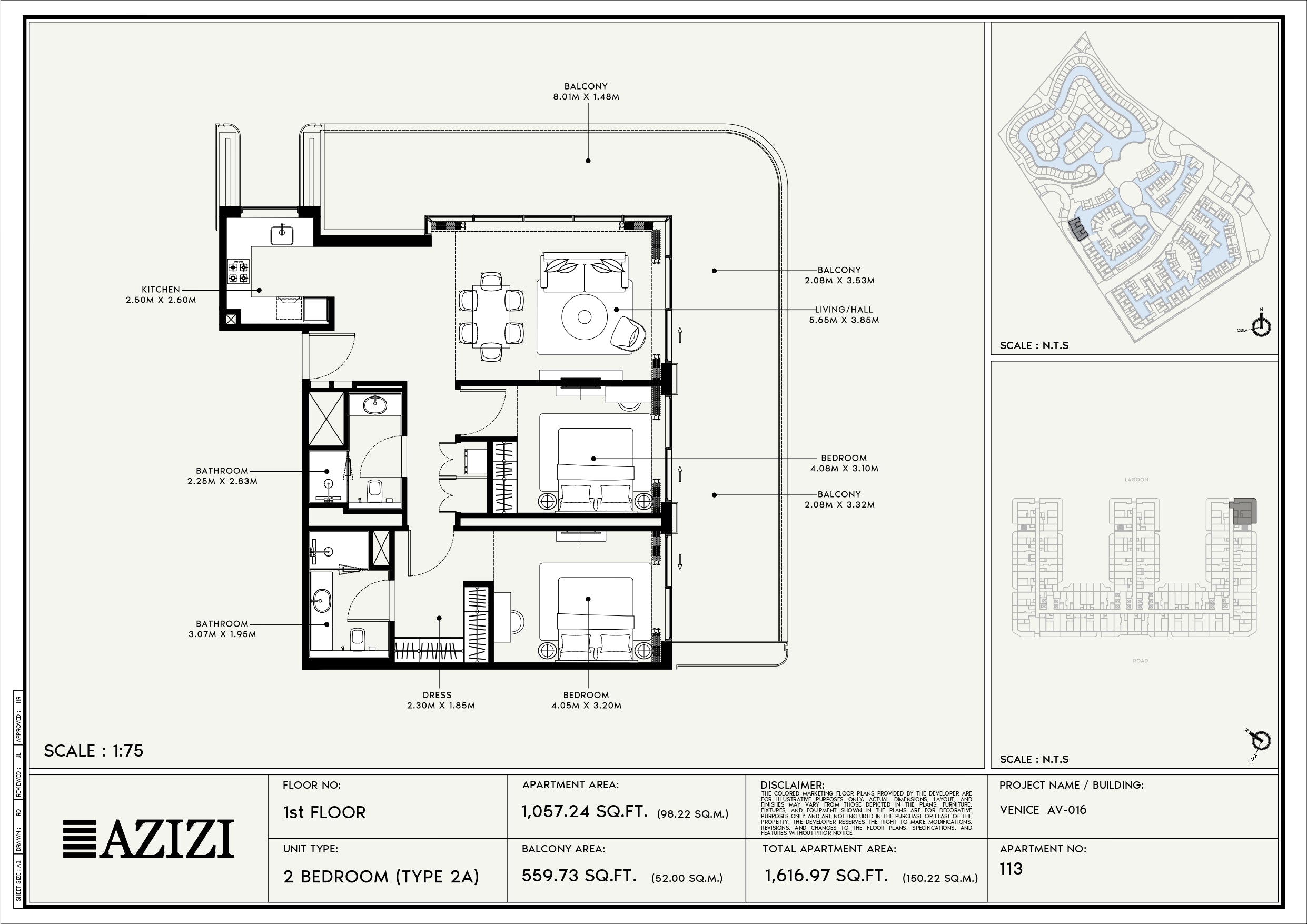 2 BEDROOM TYPE 2A