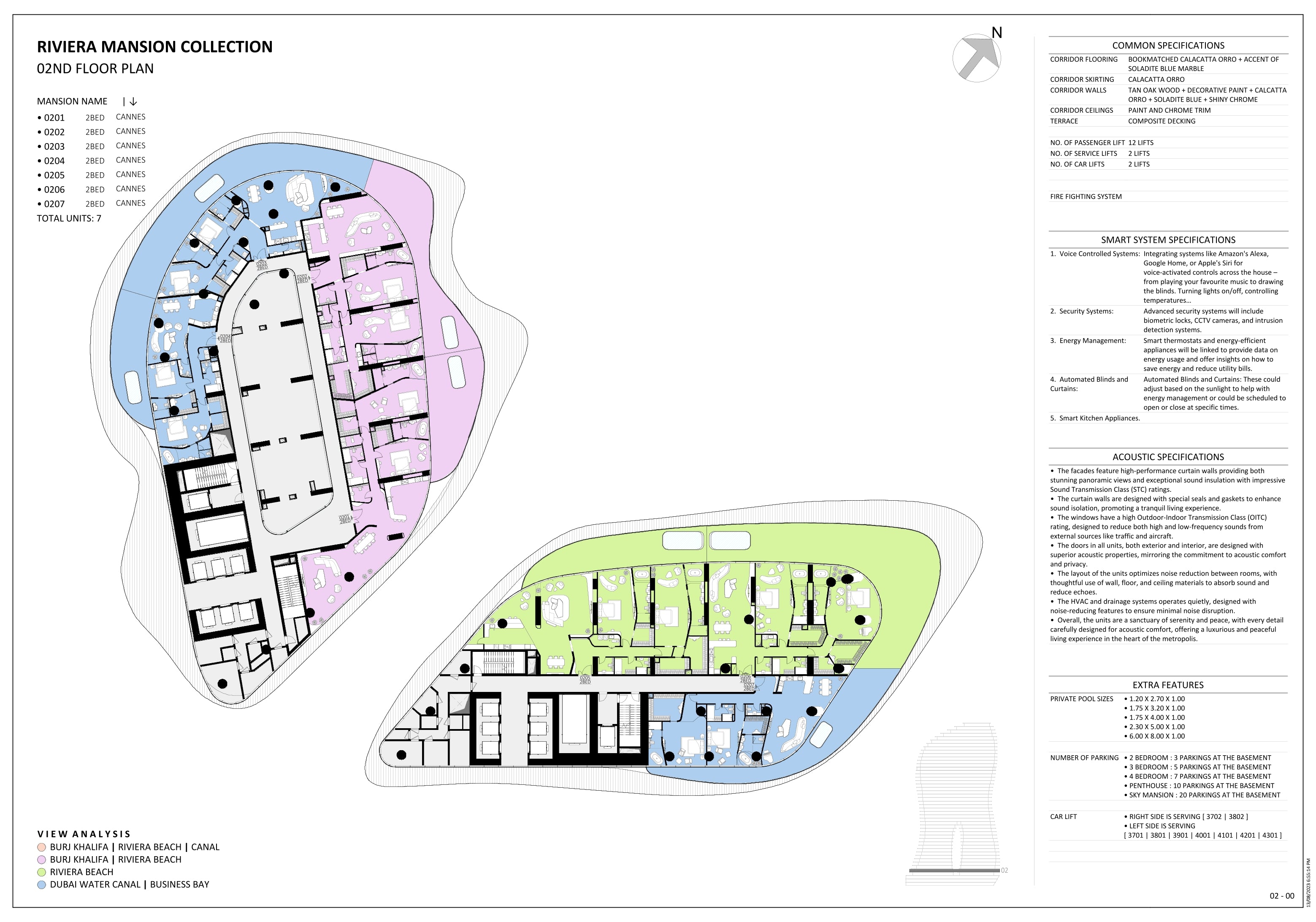 RIVIERA MANSION COLLECTION 02 FLOOR PLAN