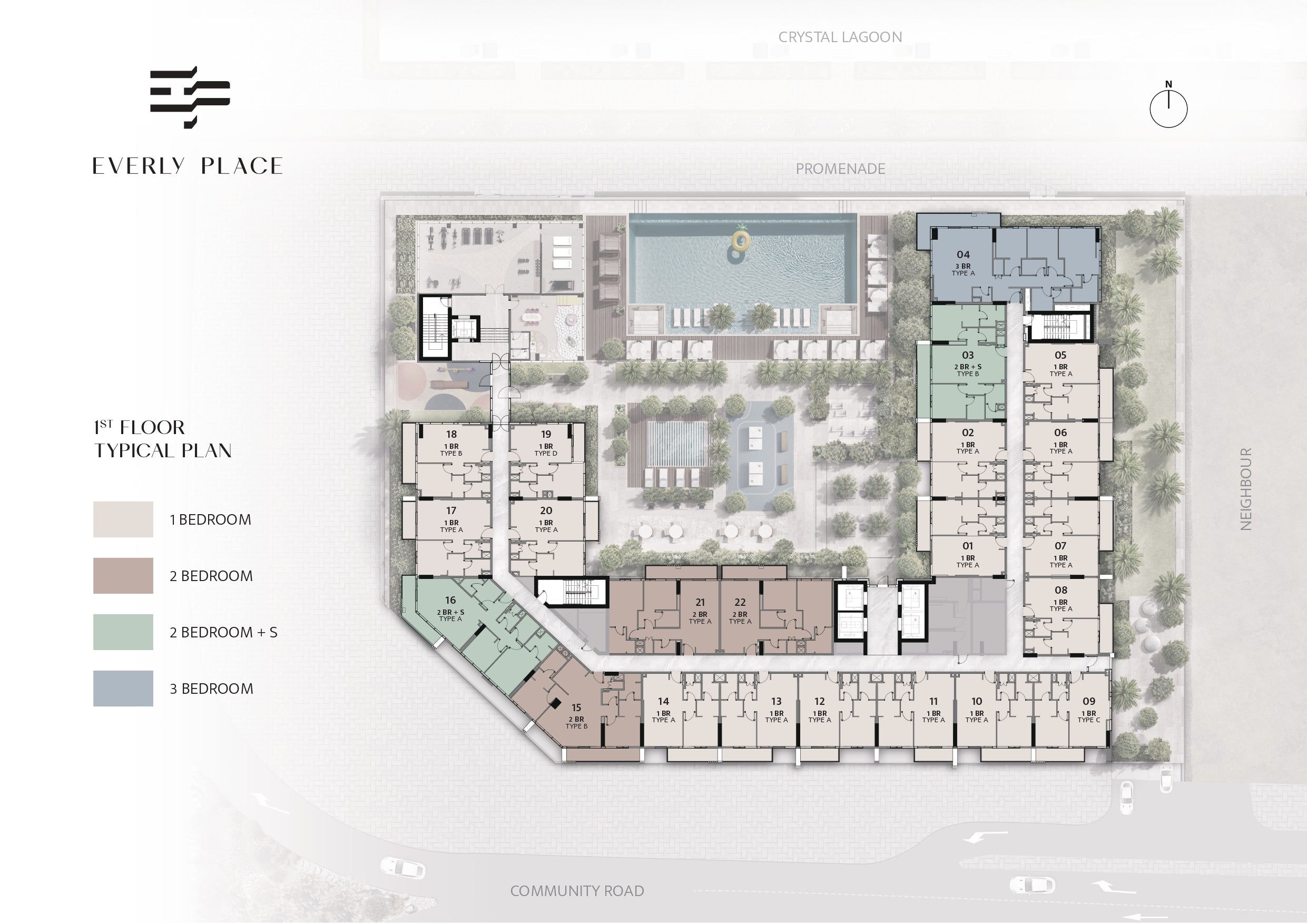 1st Floor Typical Plan