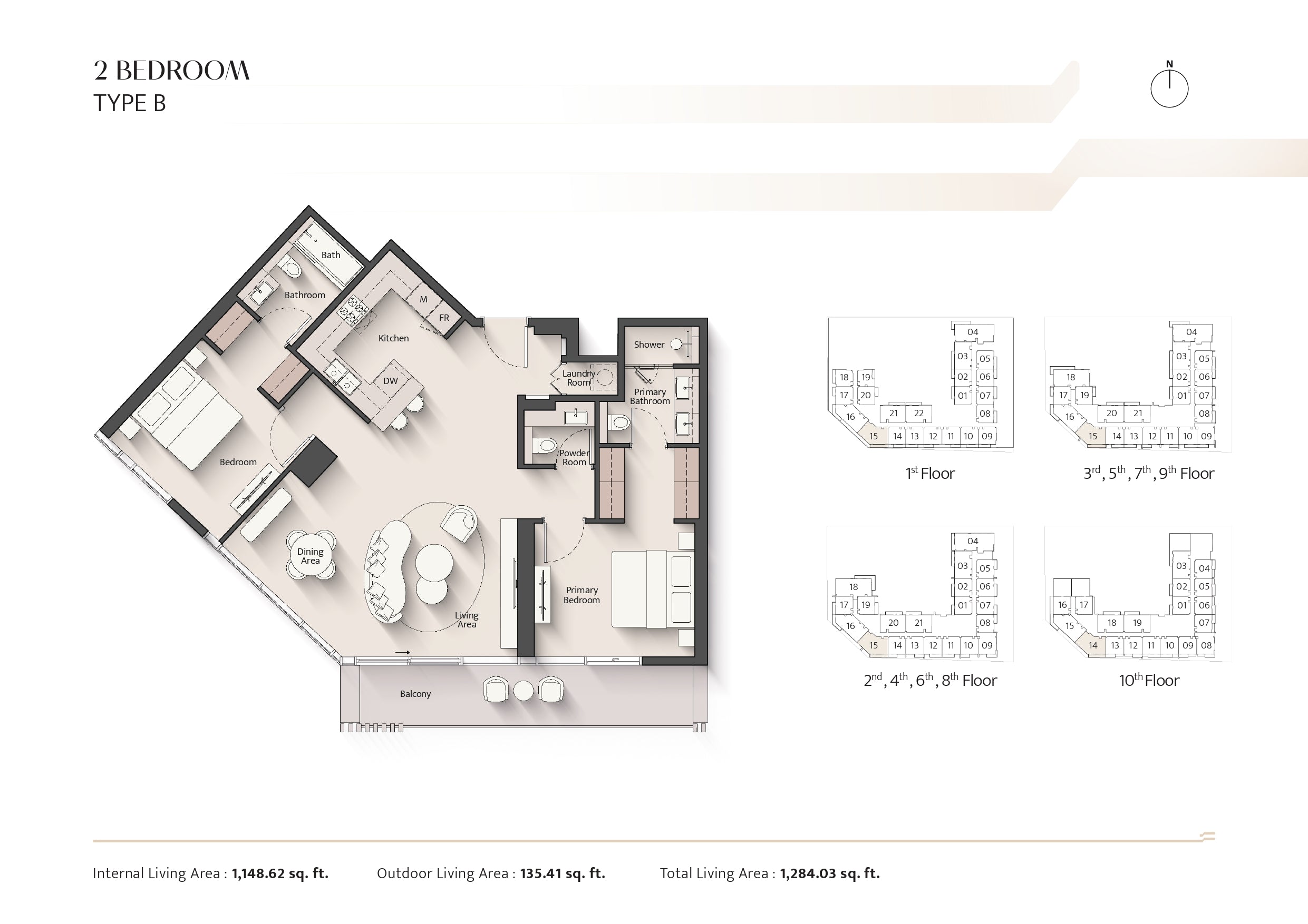 2 Bedroom Type B