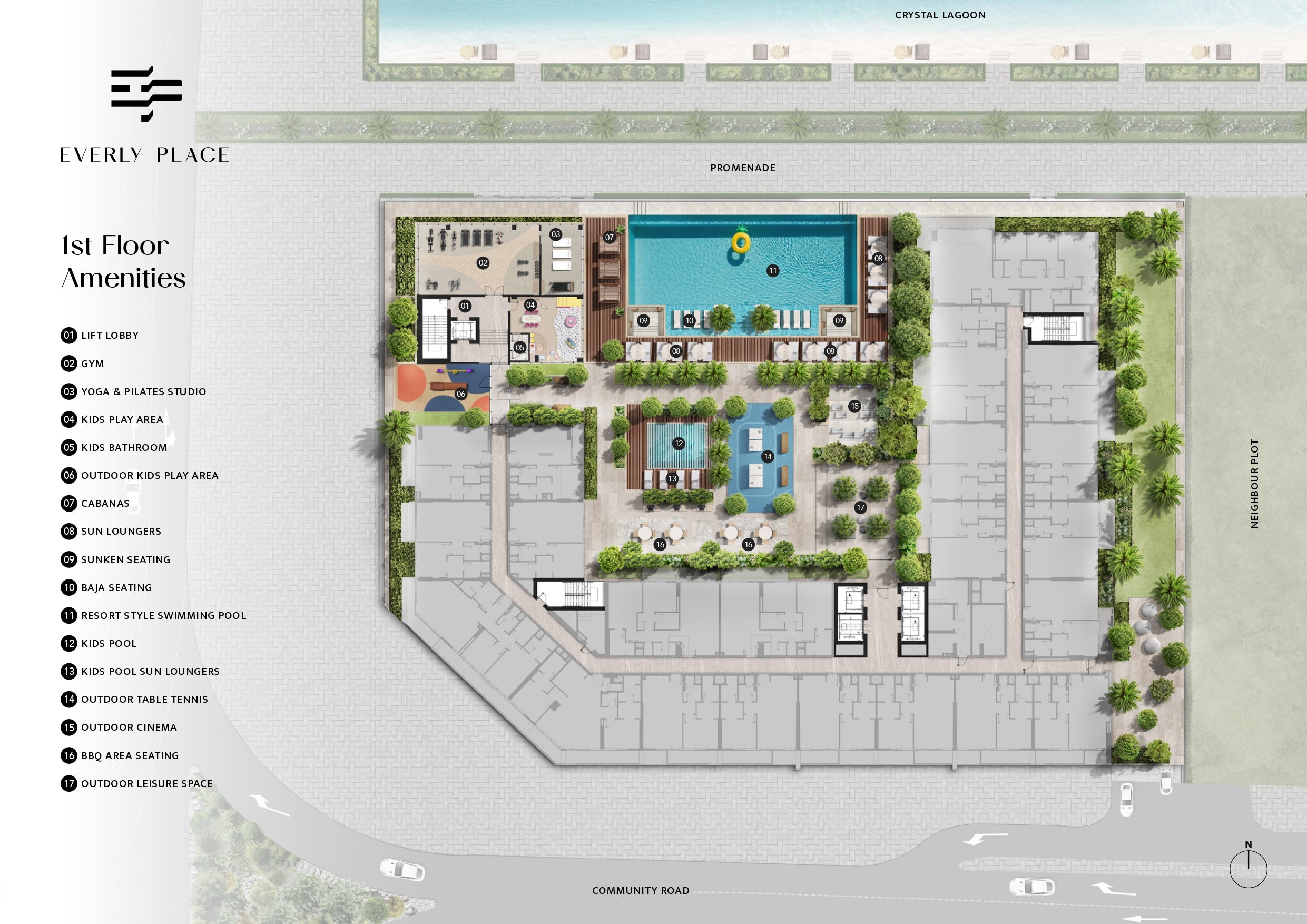1st Floor Amenities