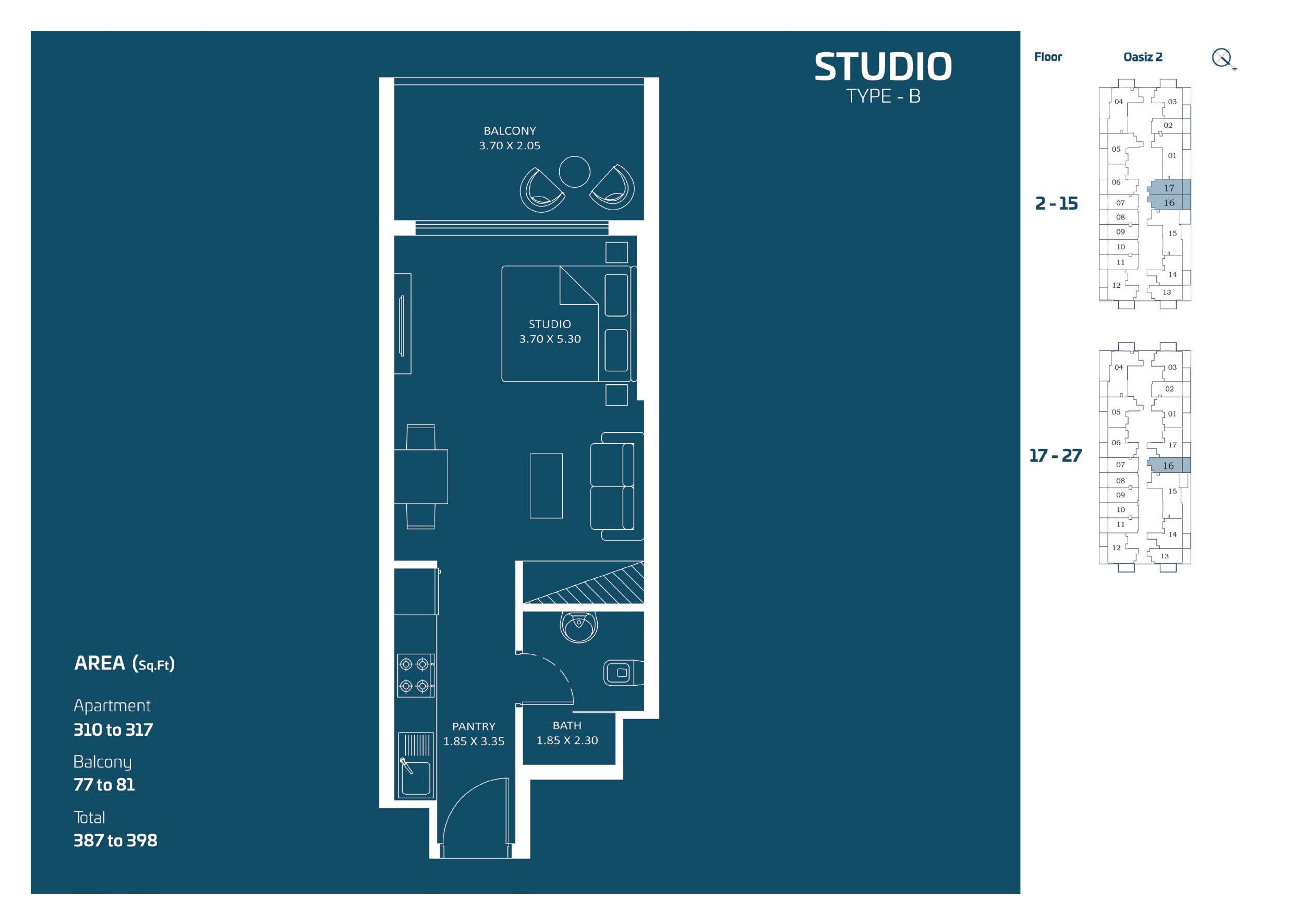 STUDIO TYPE B