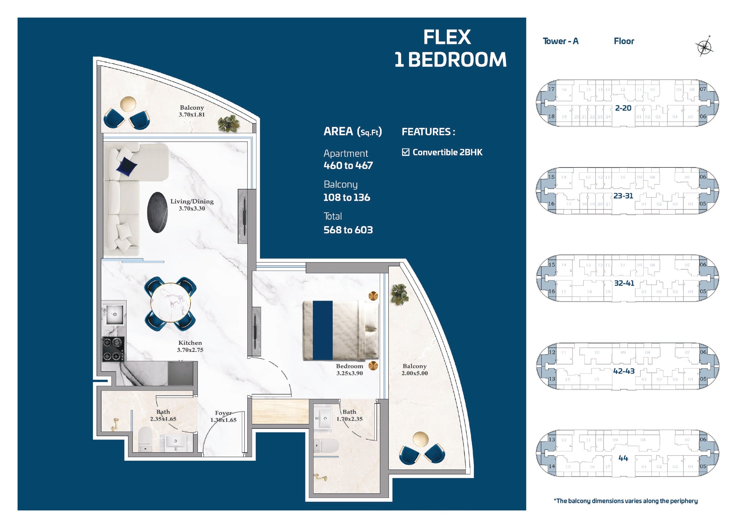 Flex 1 Bedroom