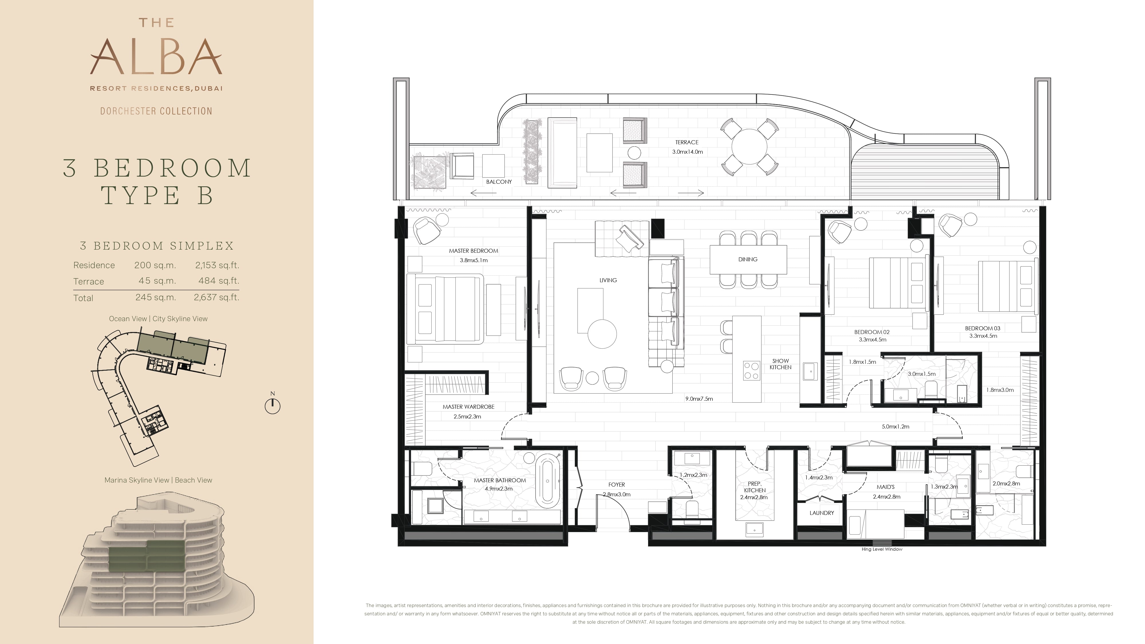 3 BEDROOM TYPE B