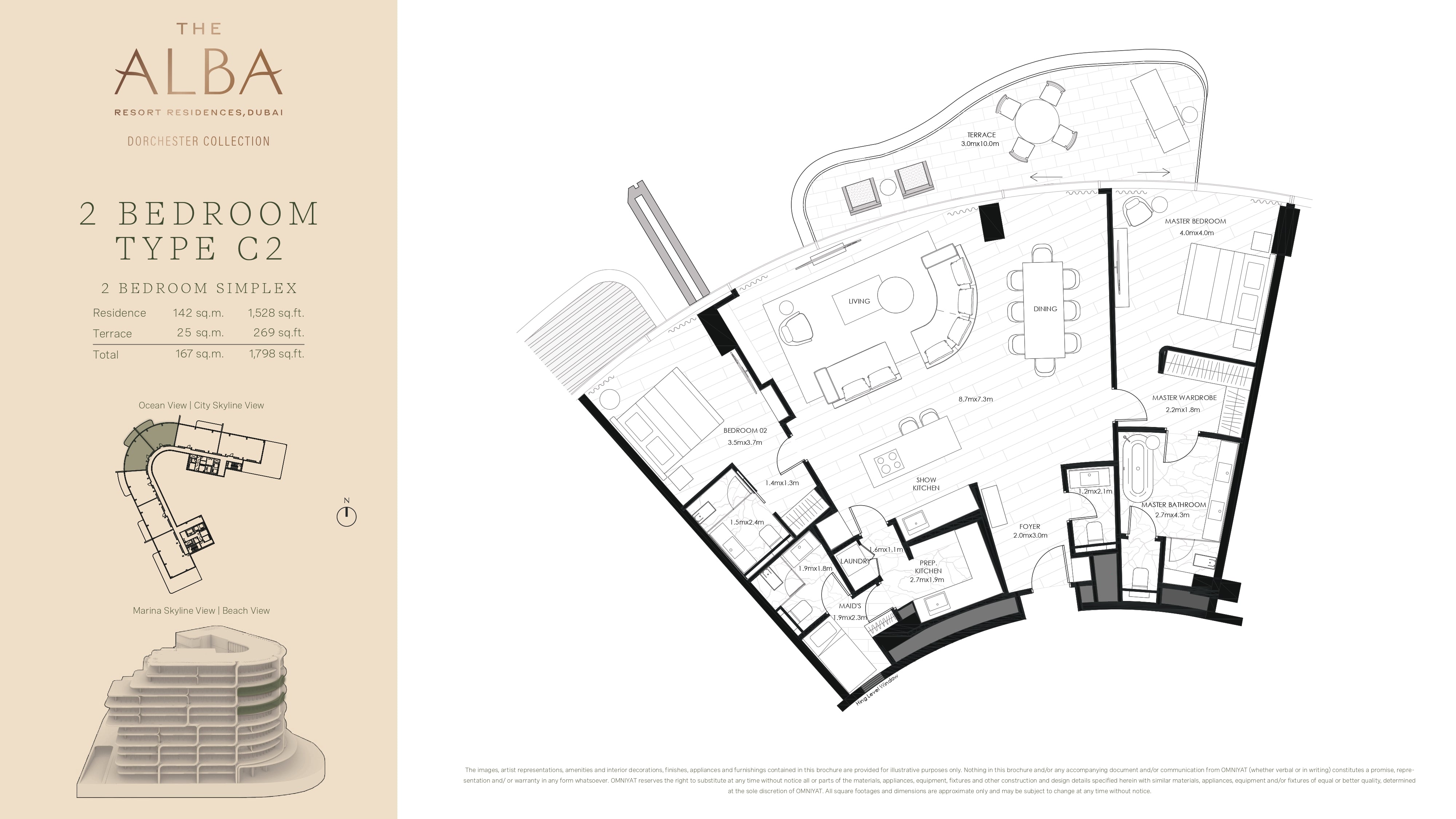 2 BEDROOM TYPE C2