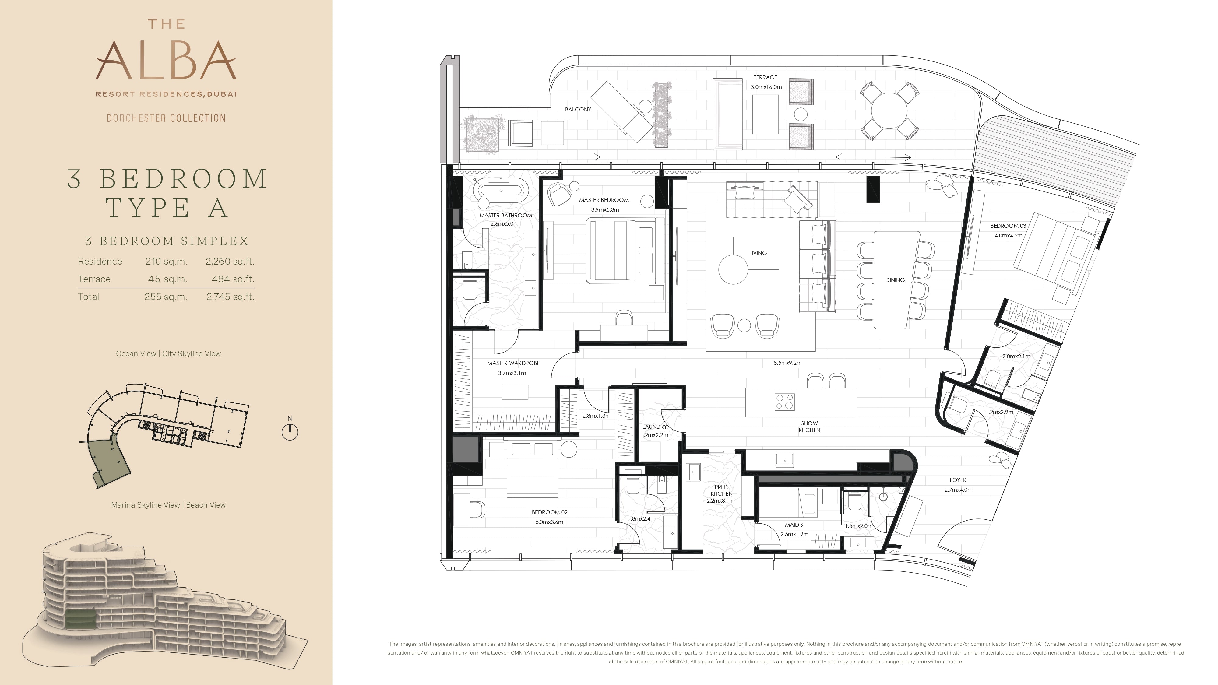 3 BEDROOM TYPE A