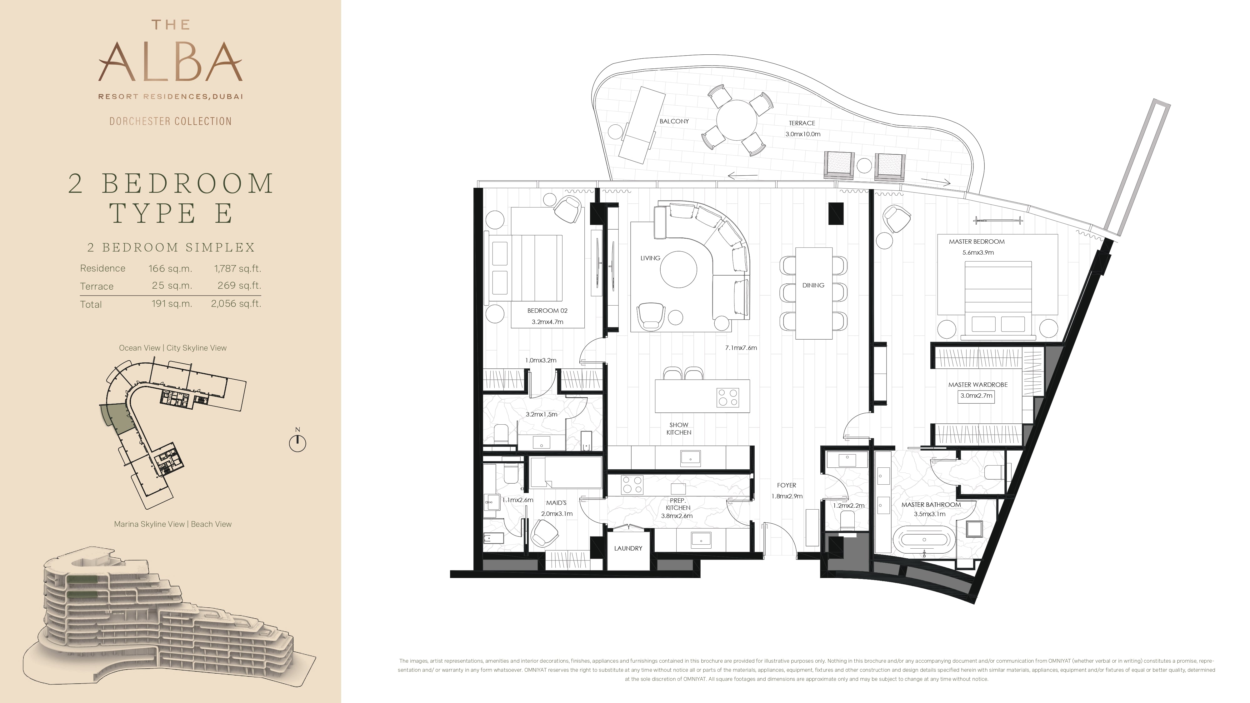 2 BEDROOM TYPE E