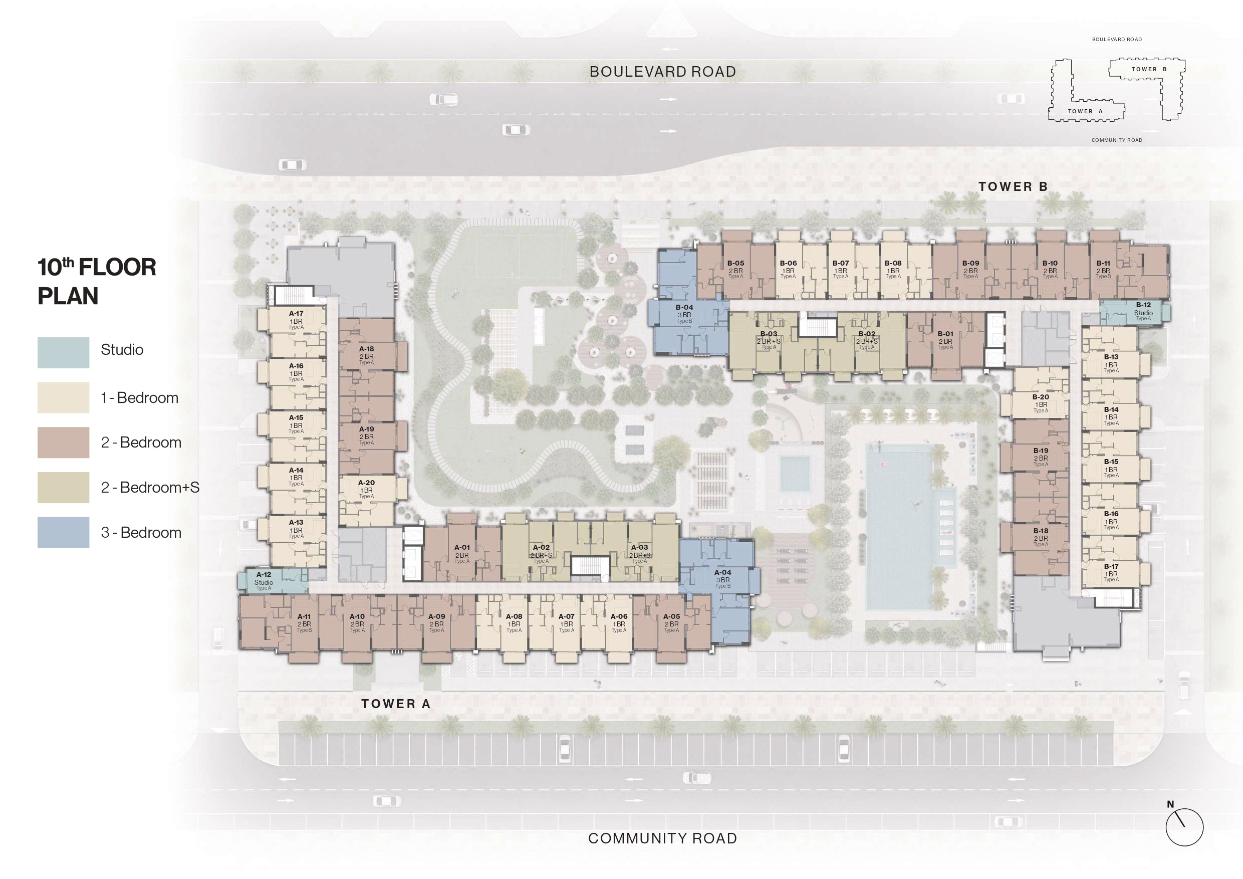 10th FLOOR PLAN