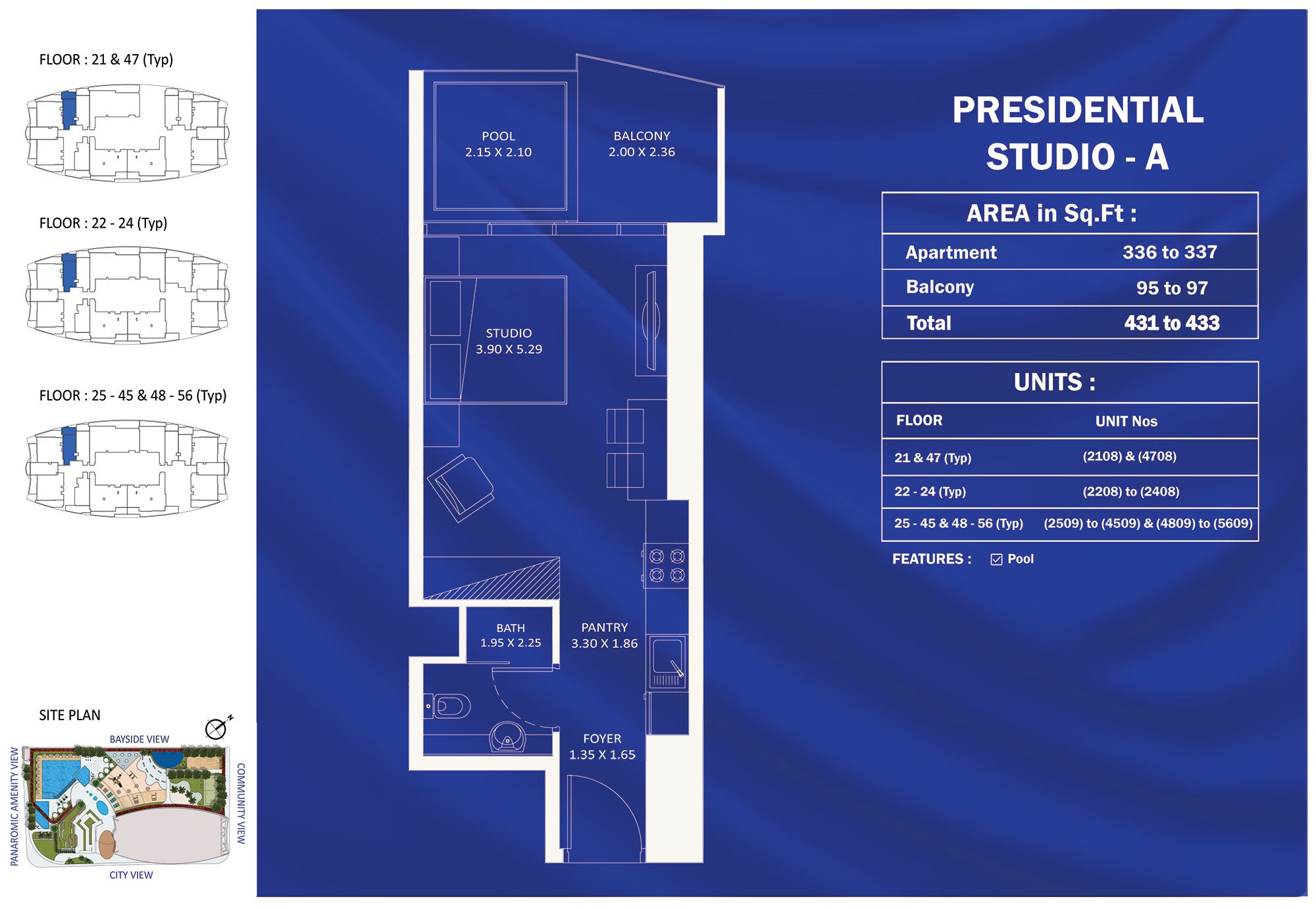 PRESIDENTIAL STUDIO TYPE A