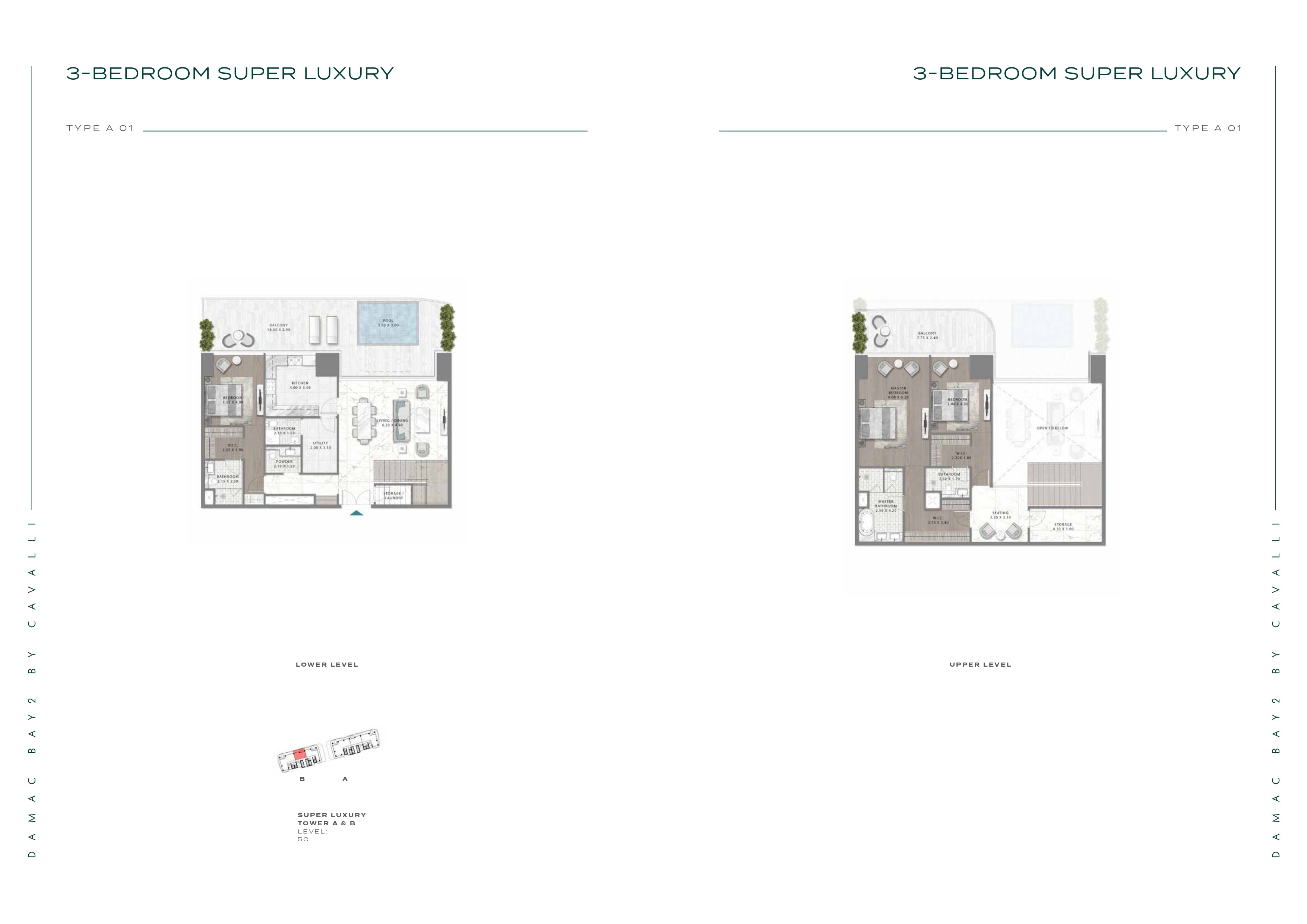 3-BEDROOM SUPER LUXURY  TYPE A 01