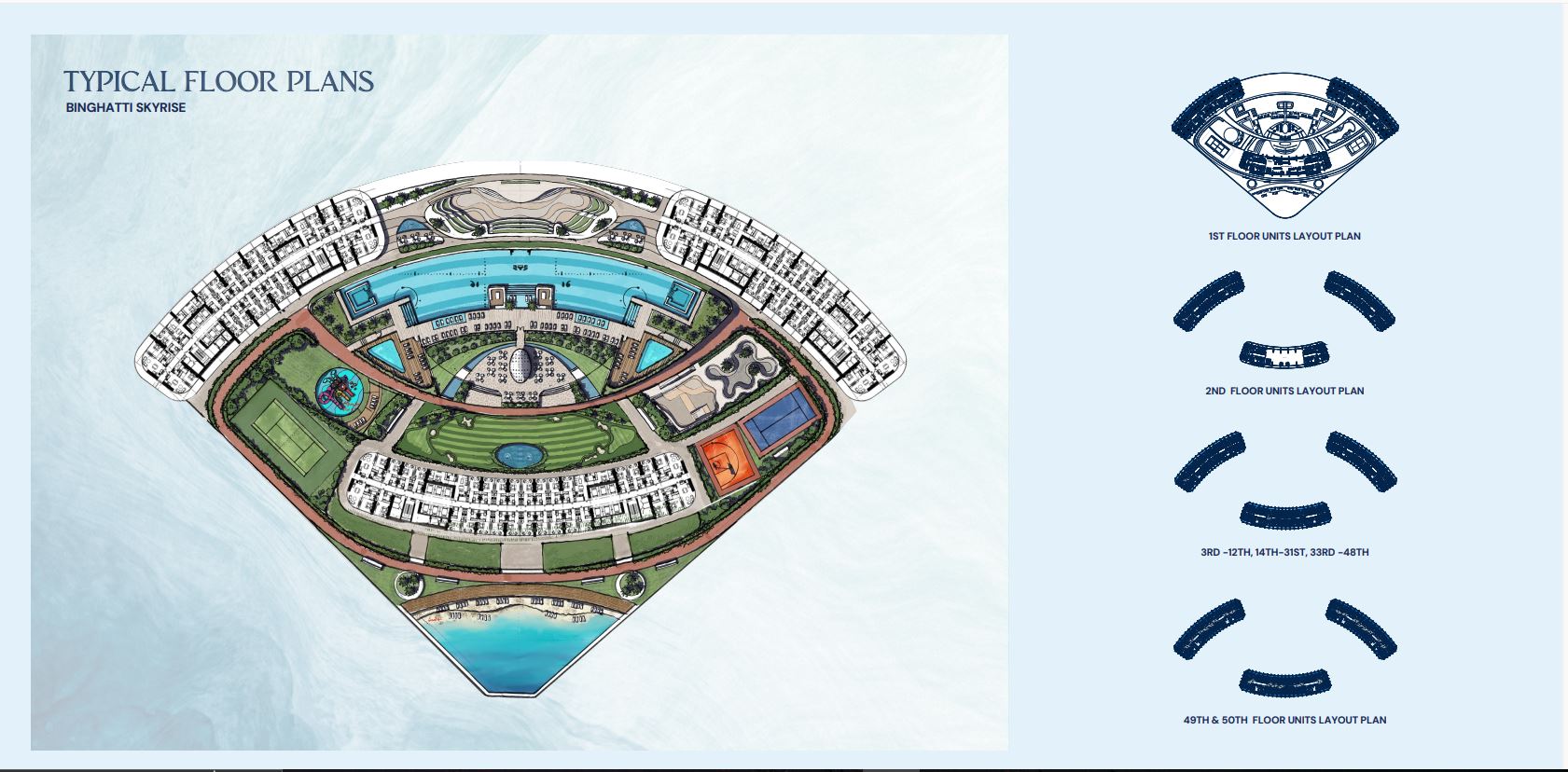 BINGHATTI SKYRISE TYPICAL FLOOR PLANS