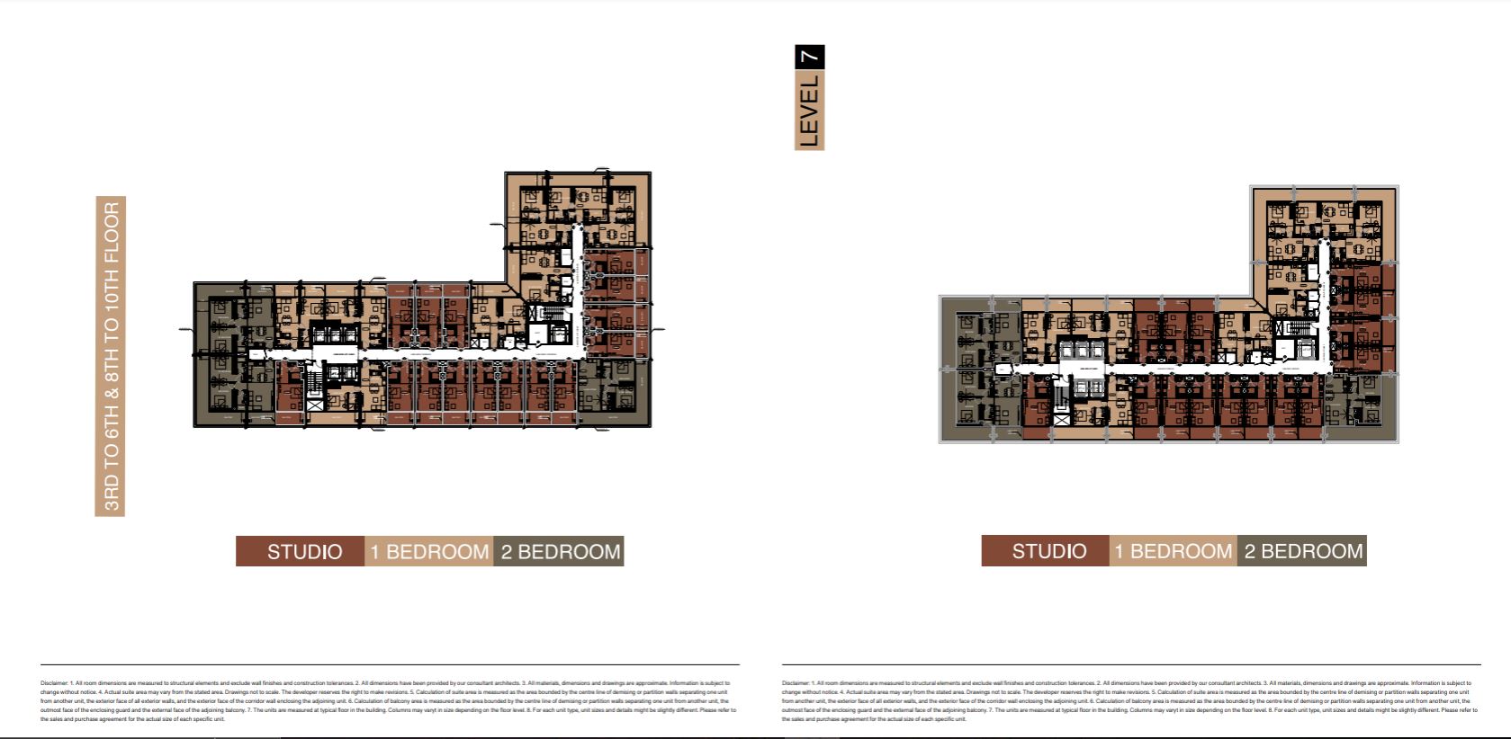 3RD TO 6TH & 8TH TO 10TH FLOOR LEVEL 7