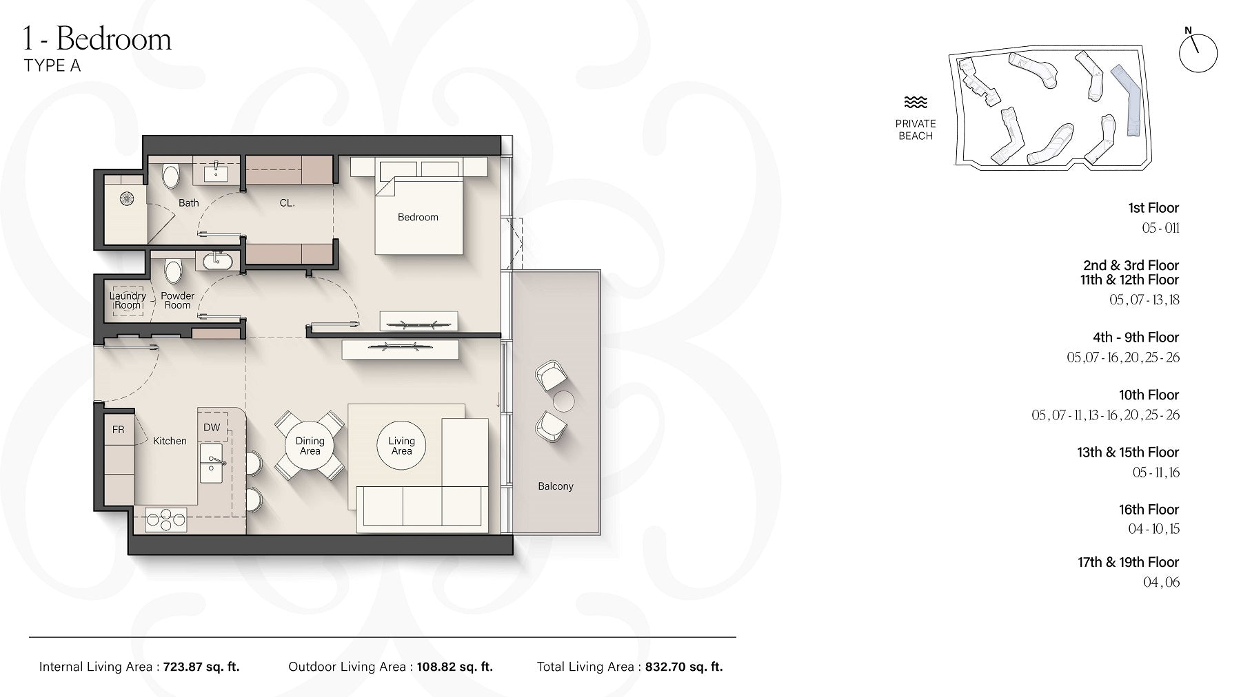 1 - Bedroom TYPE A