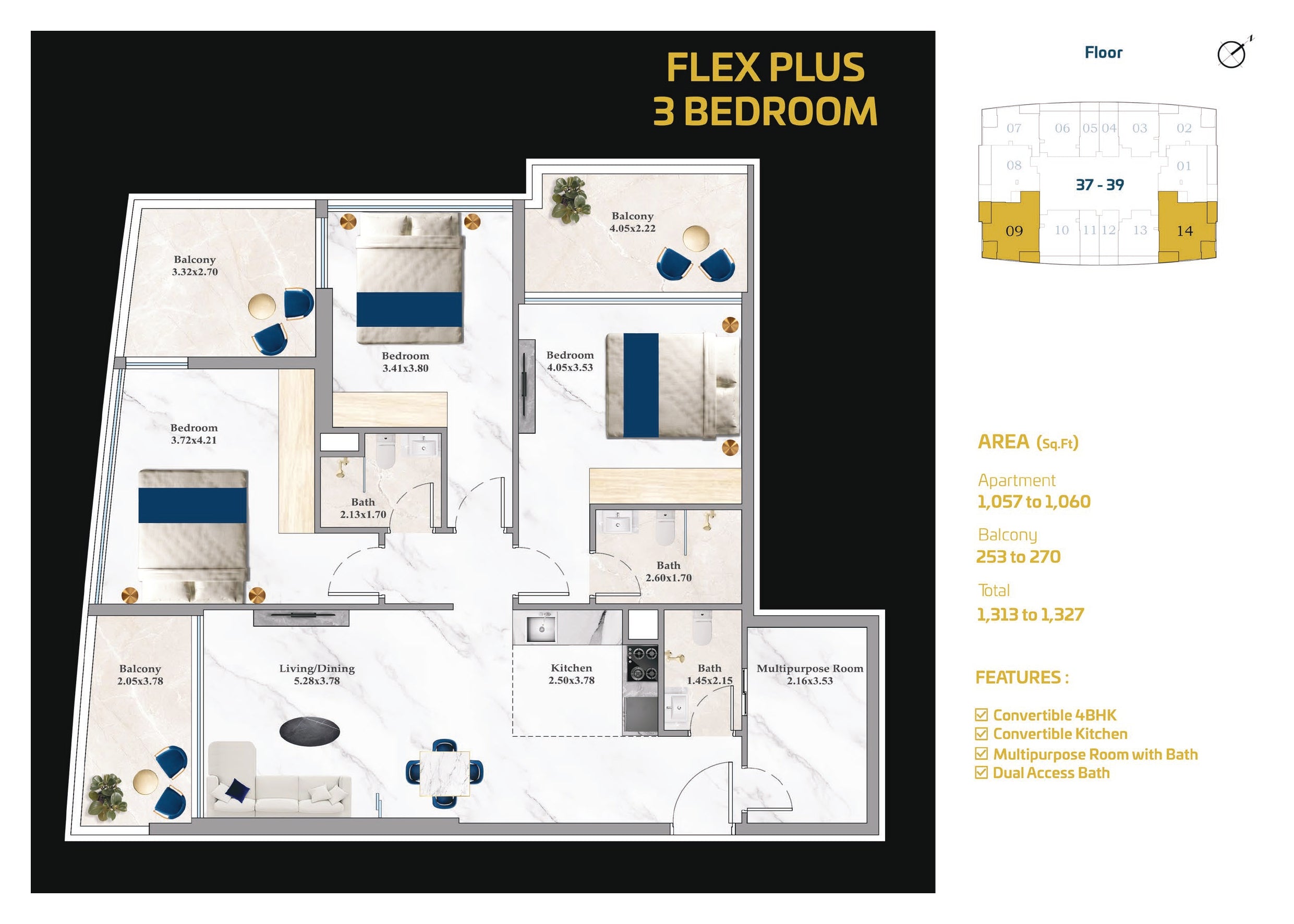ASPRIZ Floor Plan ten