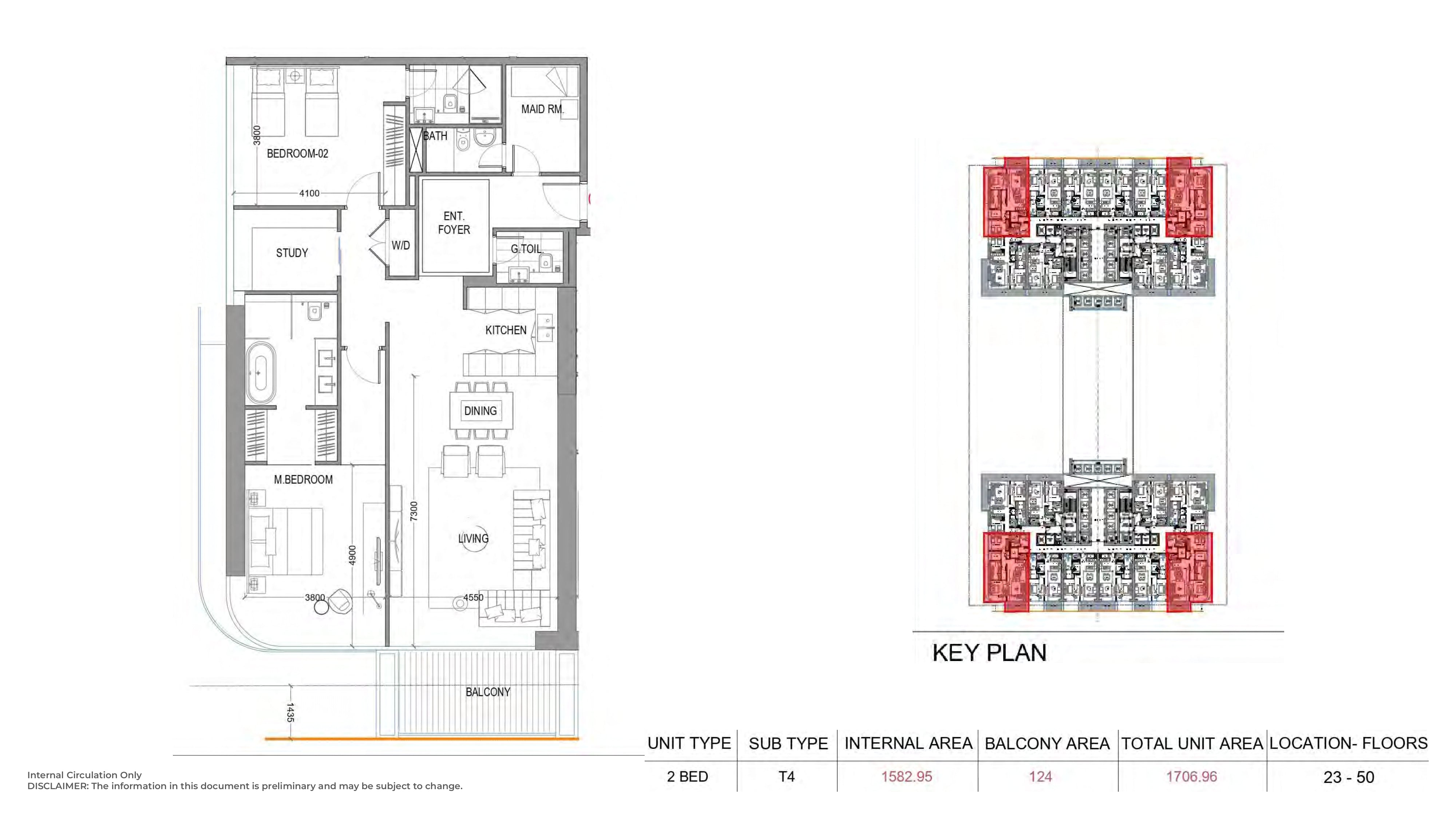 2 Bed T4