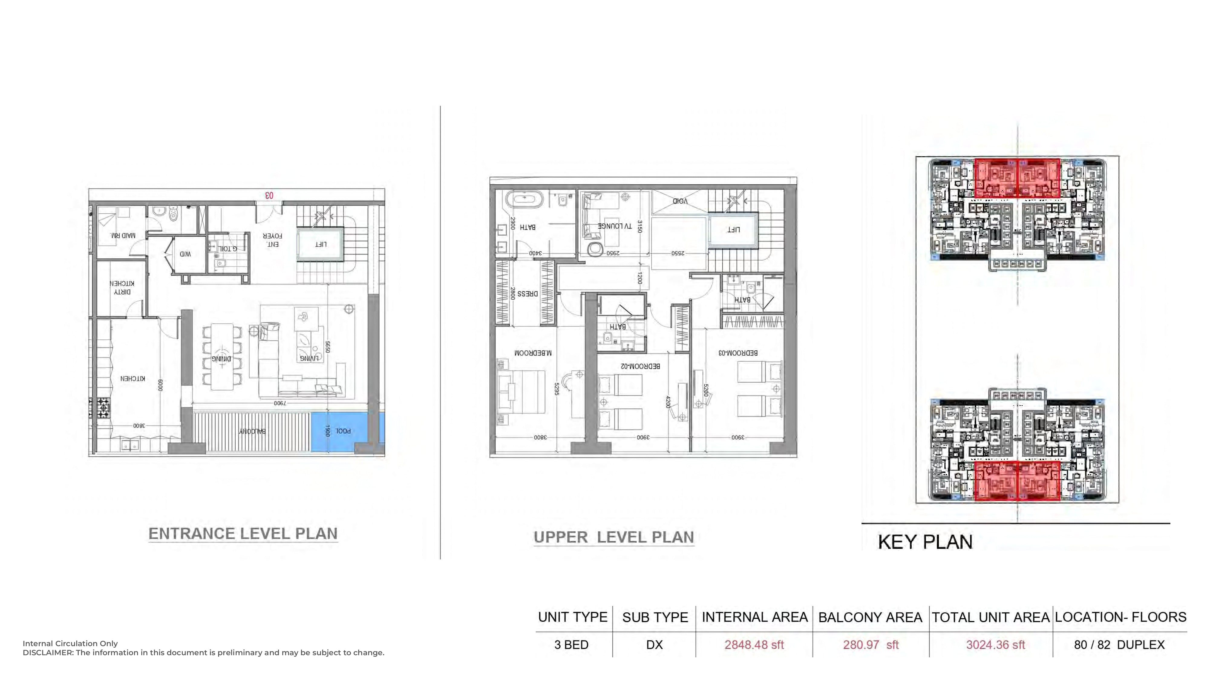 3 Bed DX