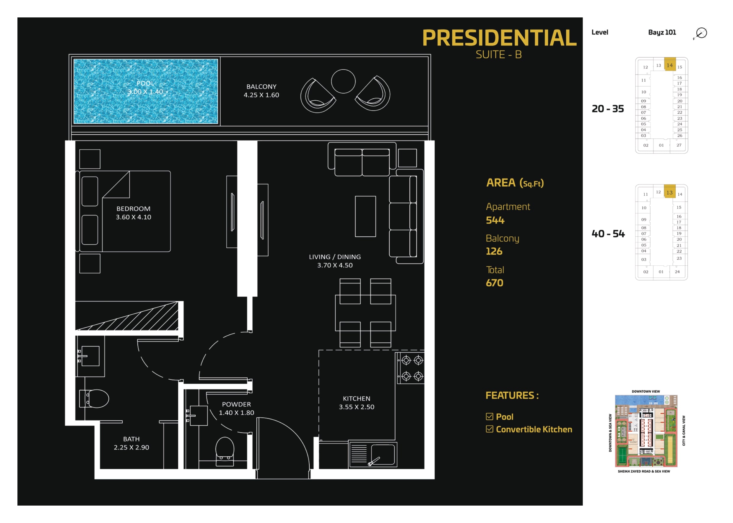 PRESIDENTIAL SUIT B