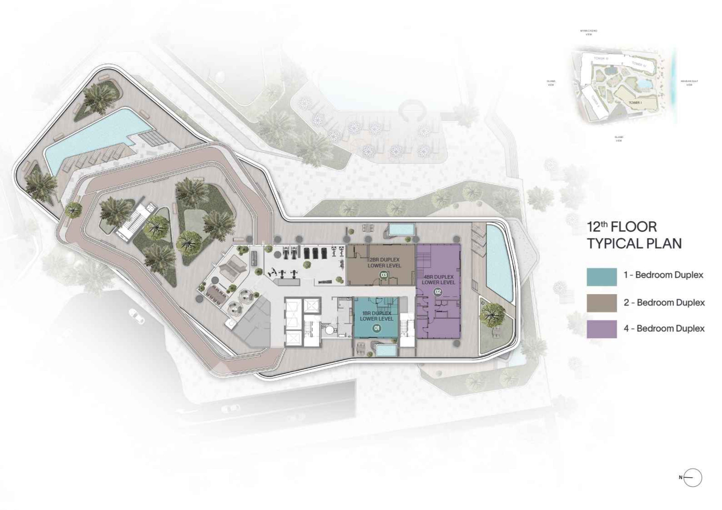 12TH FLOOR PLAN