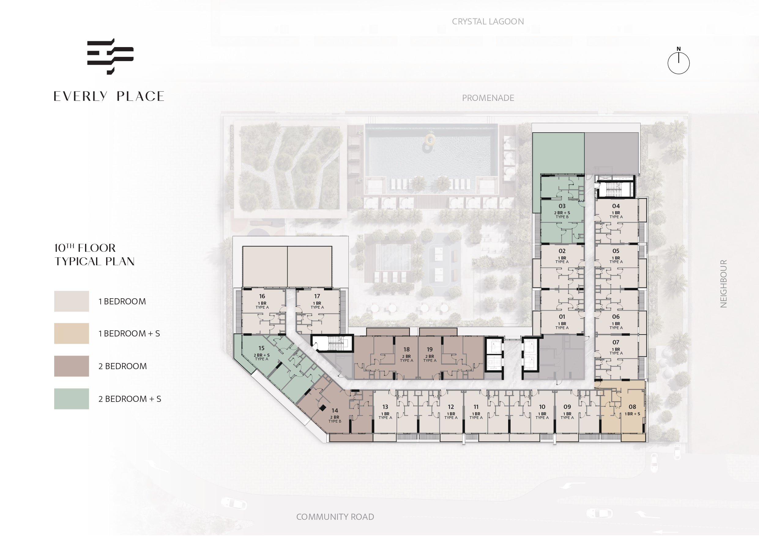 10th Floor Typical Plan
