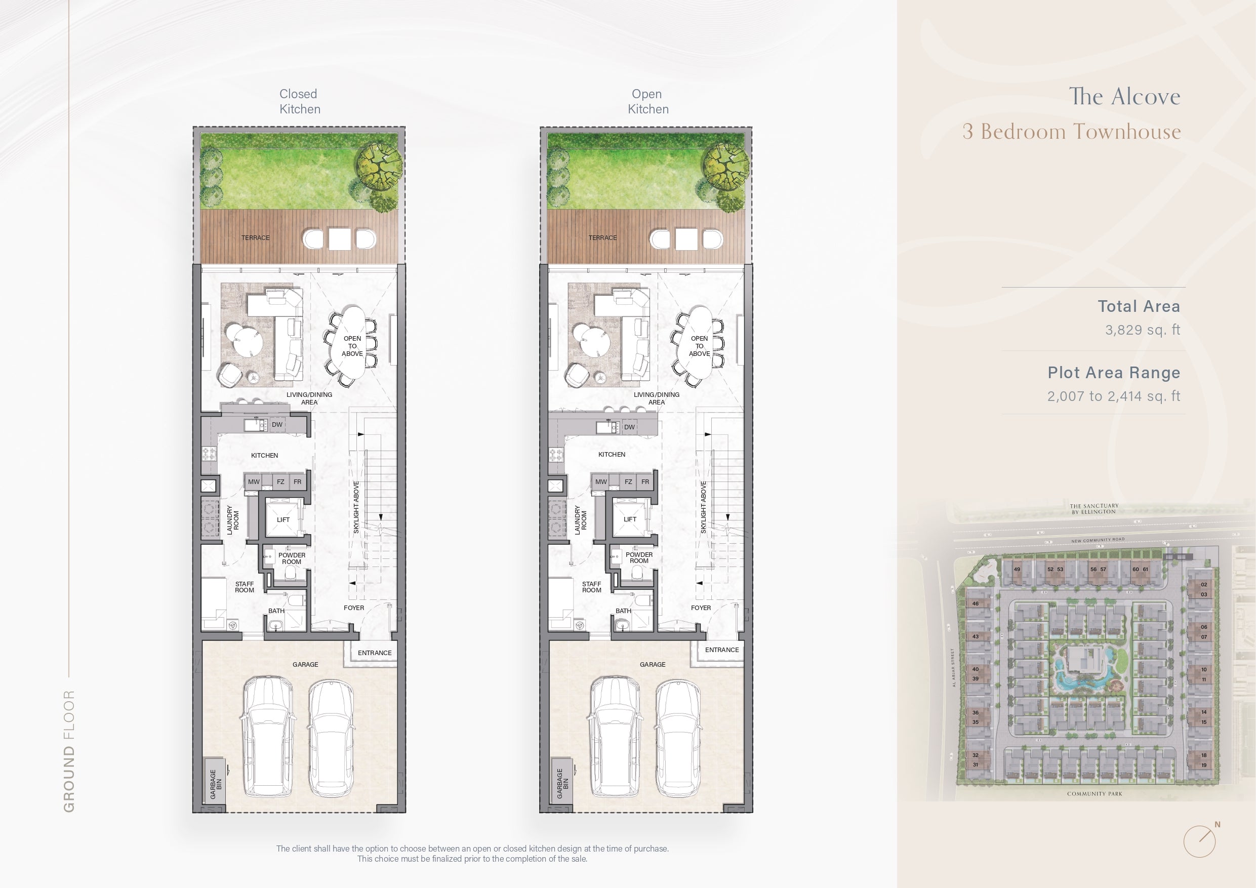 3 Bedroom Townhouse