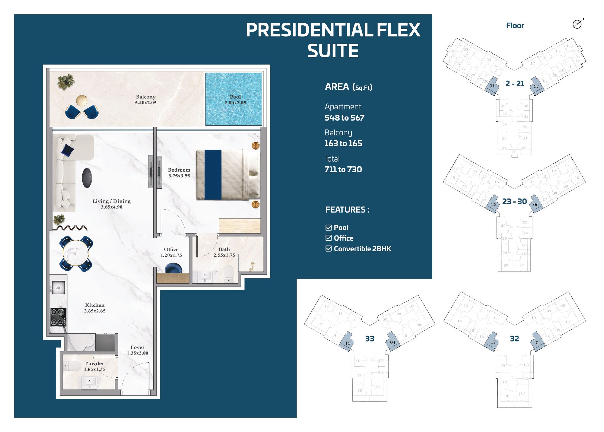 PRESIDENTIAL FLEX SUITE