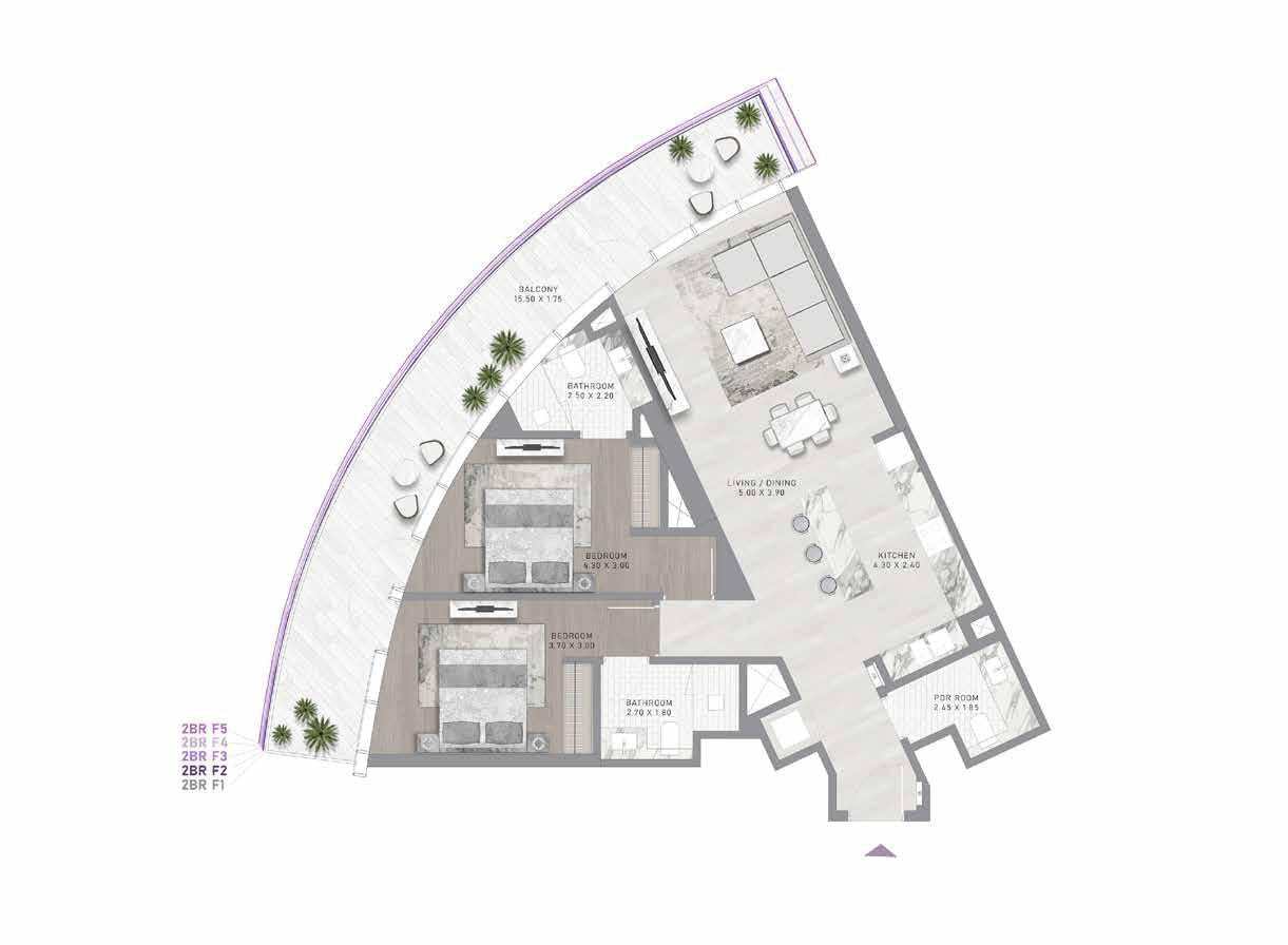 3 Bedroom Floor Plan