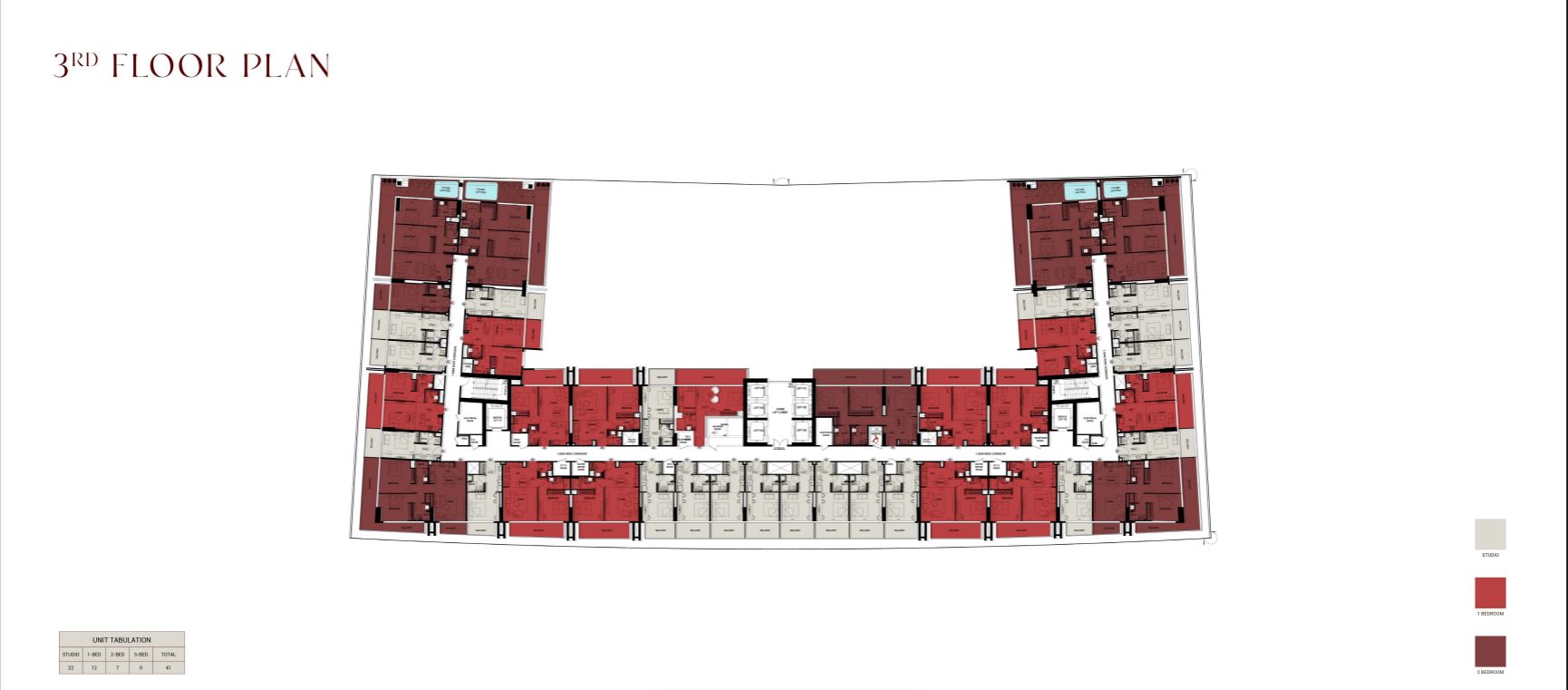 3rd Floor Plan